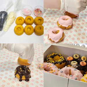 도넛 만들기 키트 노오븐 베이킹 오감만족 유아 베이킹 수업