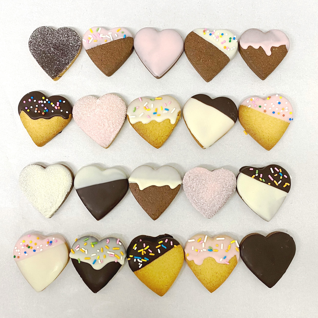 하트 수제 초콜릿 쿠키 만들기 풀세트 DIY 재료 포장재료 키트 발렌타인데이 선물